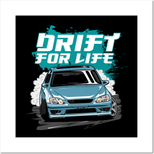 Drift For Life Posters and Art